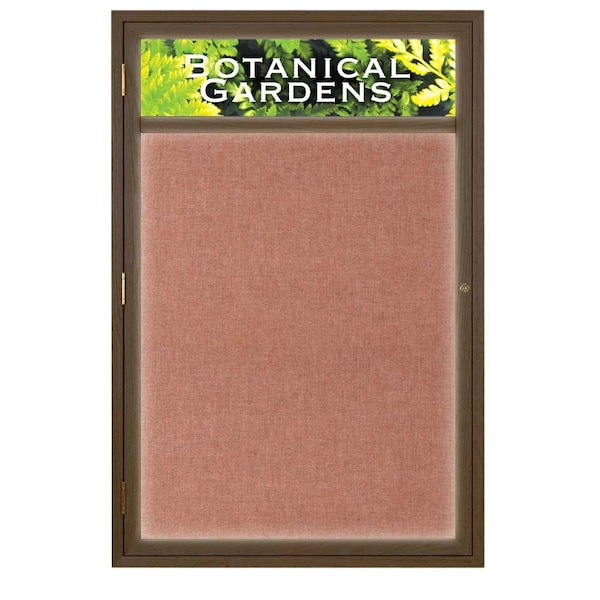 Open Faced Traditional Rounded Corkboard